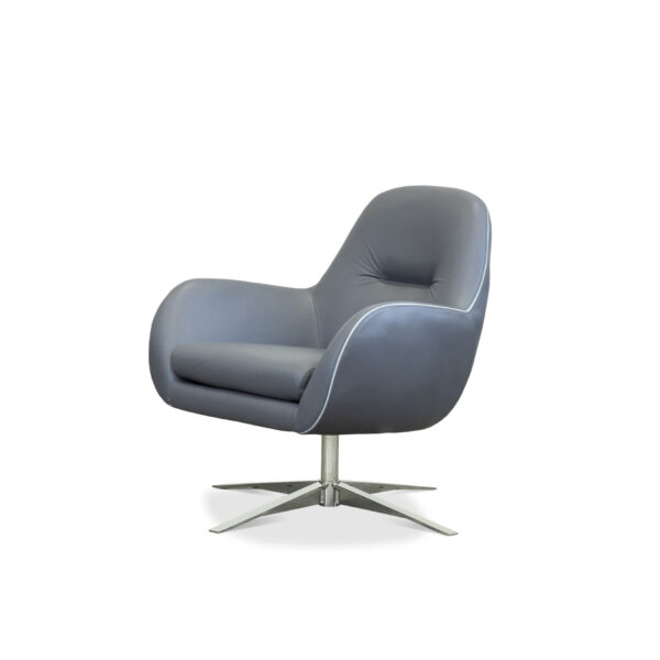 Arno Swivel Chair by American Leather